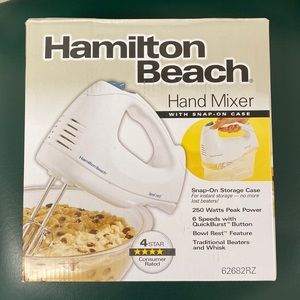 Brand new Hamilton Beach hand mixer